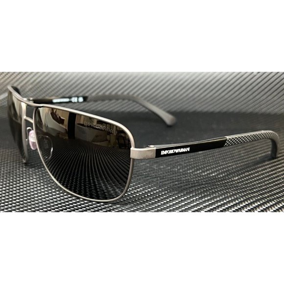 New Emporio Armani Gunmetal Men's Sunglasses